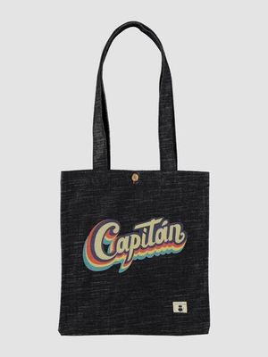CAPTAIN RAINBOW COWBOY TOTE BAG
