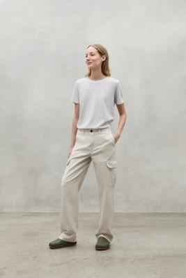 BEIGE MARY TROUSERS