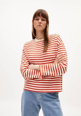 FRANKAA MAARLEN STRIPE | emergency red-undyed