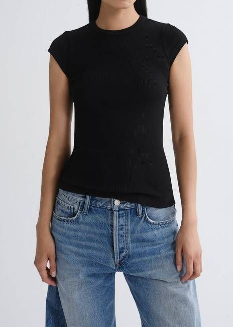 Edison Tee in Black
