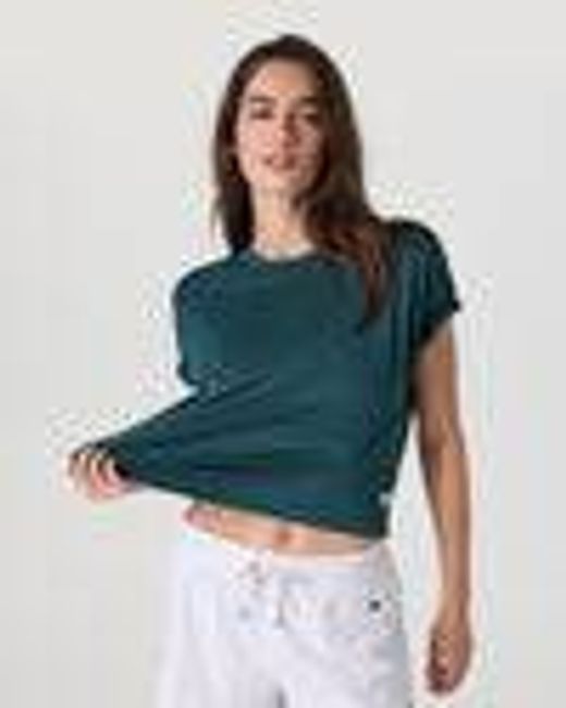 Energy Tee | Women's Moss Heather Oversized Tee | Vuori