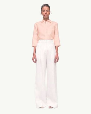 French Cuff Blouse | Quartz