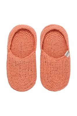 HIDE - Handknitted Wool Slipper Peach