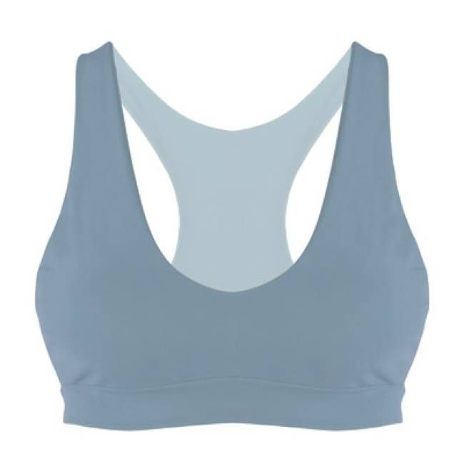 Recycling Bikini-Top Ijoris grau - kaufen