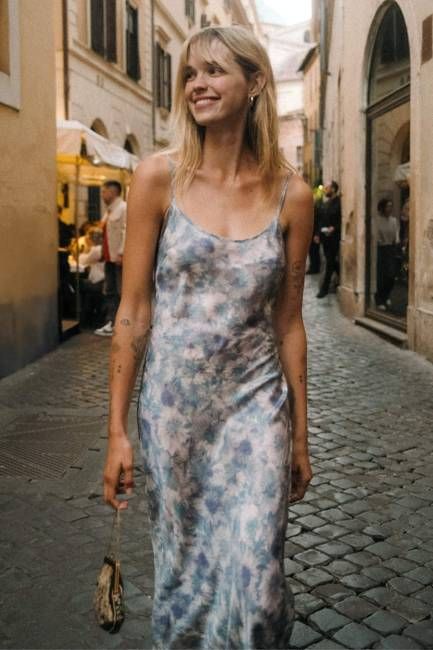 The Melissa Dress | Peony Bleu