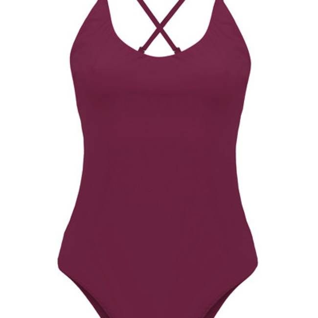 Recycling Badeanzug Frøya tinto (rot) - kaufen