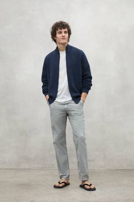 NAVY BLUE MANDARINA SWEATER