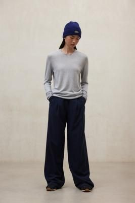 BLUE WOOL HAT