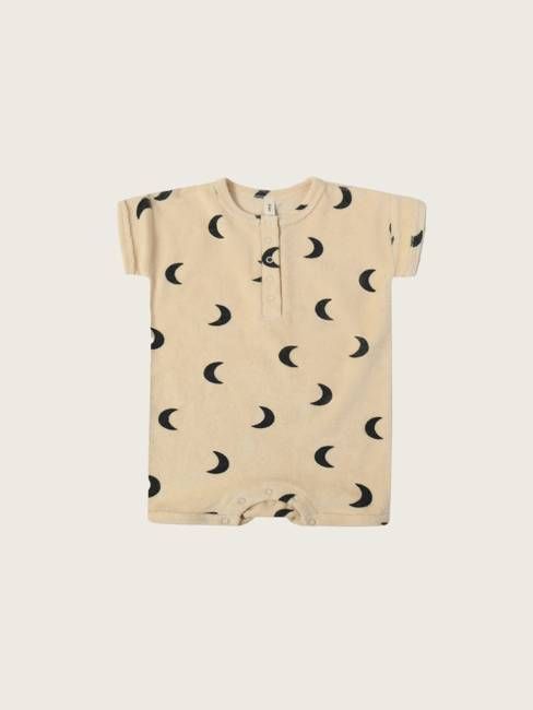 Pebble Midnight Terry Beach Romper