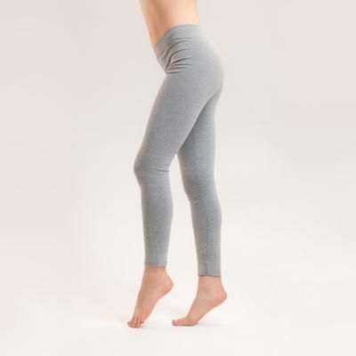 Bio Leggings, grau meliert -