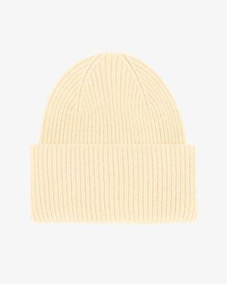 Merino Wool Hat - Soft Yellow