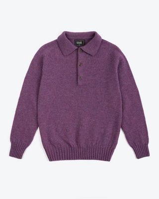 Lowie Grape Scottish Polo Jumper