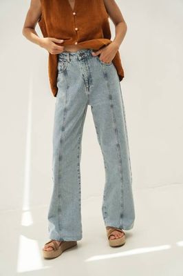 Elsa Light Denim Cotton Jeans