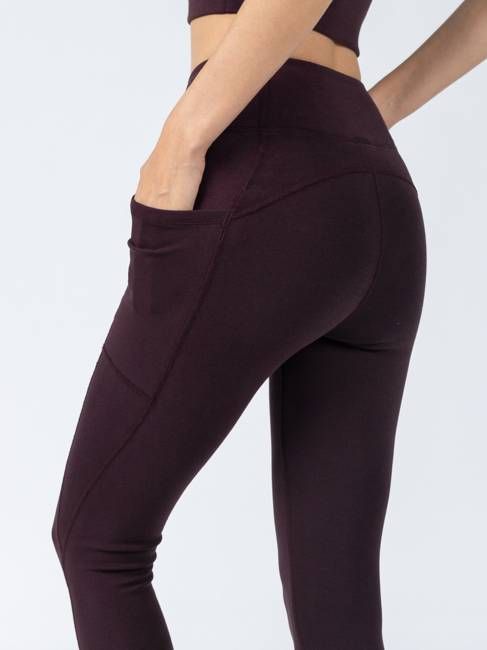 PlantTec™ Organic Leggings | Espresso