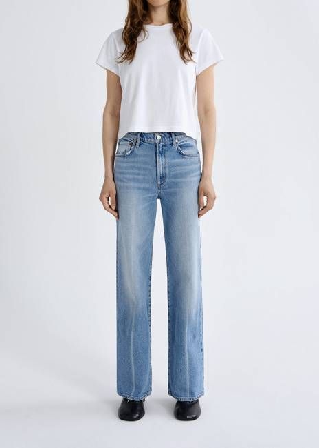 Harper Straight Jean (Weightless Stretch) in Outlook
