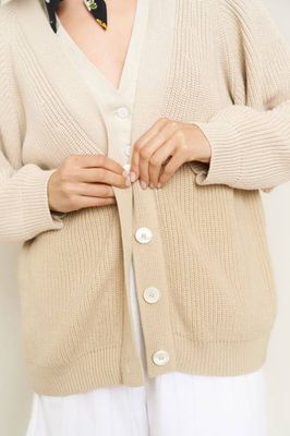Sample Sale Chloe Cardigan in Oatmeal