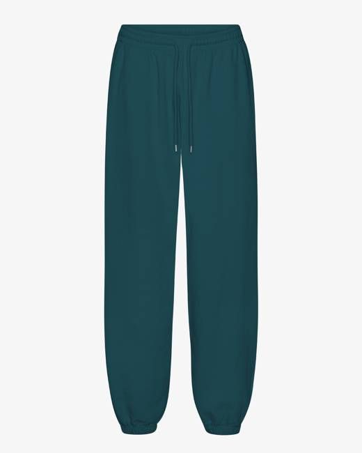 Organic Relaxed Sweatpants - Ocean Green