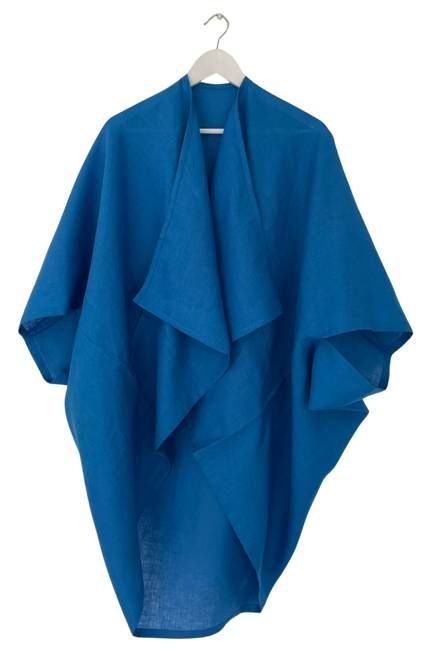 NEW! LINEN Kimono Classic Blue