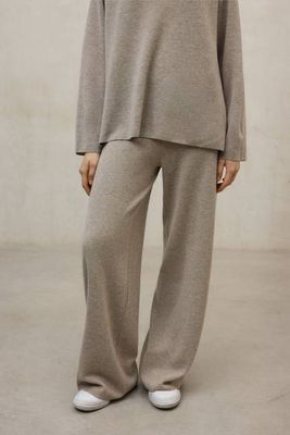 BEIGE CABRIL TROUSERS