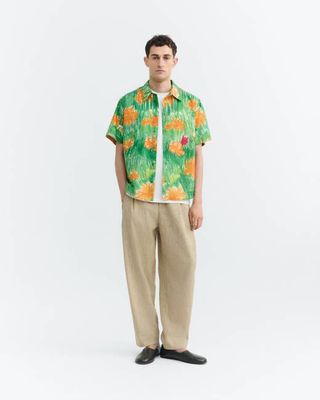 Crayon Paddy flower shirt