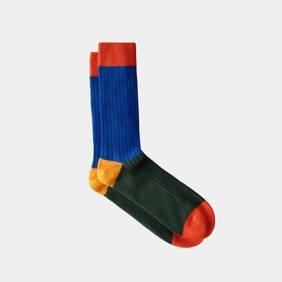 COLOR BLOCK SOCKS