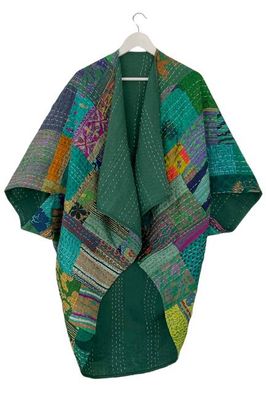 NEU! Vintage Patchwork Stories Kimono Nr.77