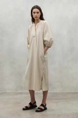 BEIGE SERPENTINA DRESS
