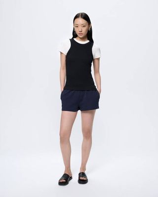 Womens Summer Shorts—Midnight Navy