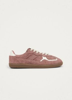 Tb.490 Suede Fuzzy Rosebrown Leather Sneakers