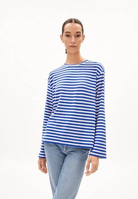 MARYNAA KNITTED STRIPE| warm blue-kitt