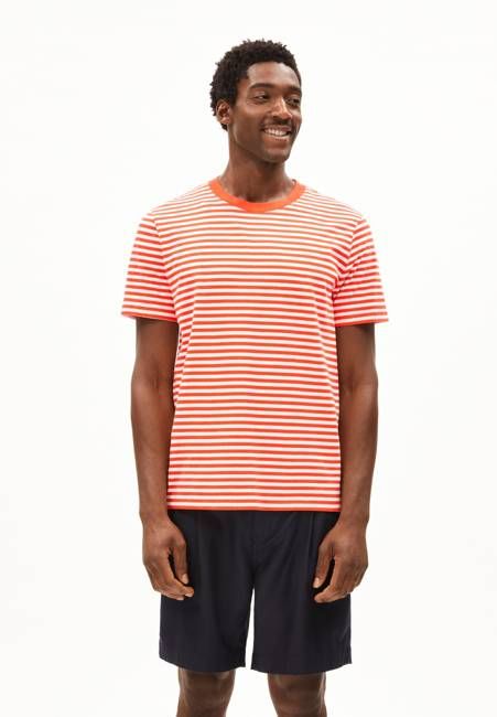 MAARKOS STRIPES| sunset orange-light oatmilk