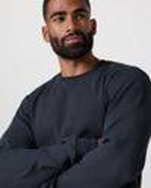 Jamestown Crew | Men's Navy Waffle Crewneck | Vuori