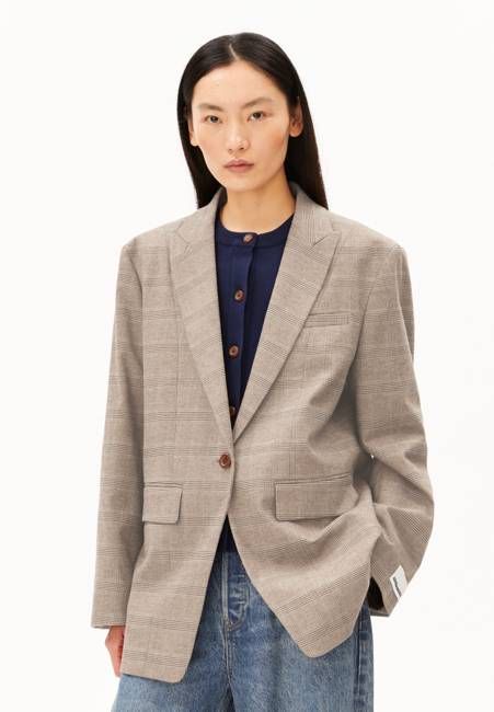 KARIERTER OVERSIZED BLAZER