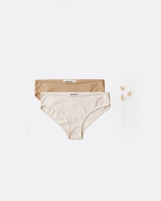 Organic Cotton Boy Cut Underwear Set of 2