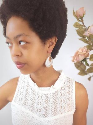 Camelia Drop Earrings