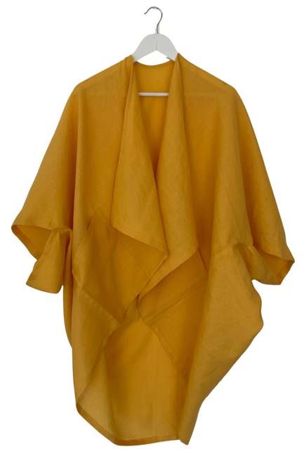 NEW! LINEN Kimono Sunflower Yellow