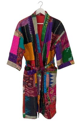 Vintage Stories Patchwork Robe No.3