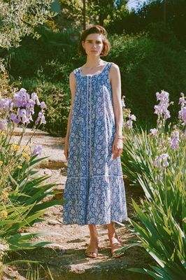 The Louise Dress | Aster Fields Lapis