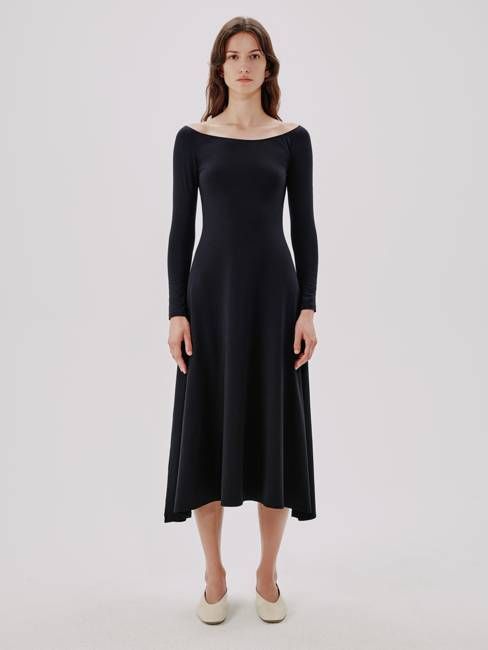 Leotard Dress | Black