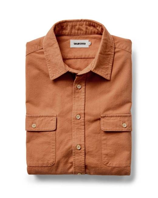 The Yosemite Shirt in Summit Orange