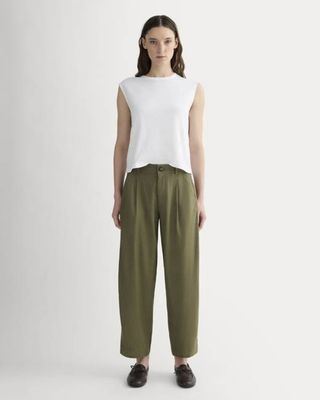 The Everywhere Pant in Stretch Linen | Kalamata