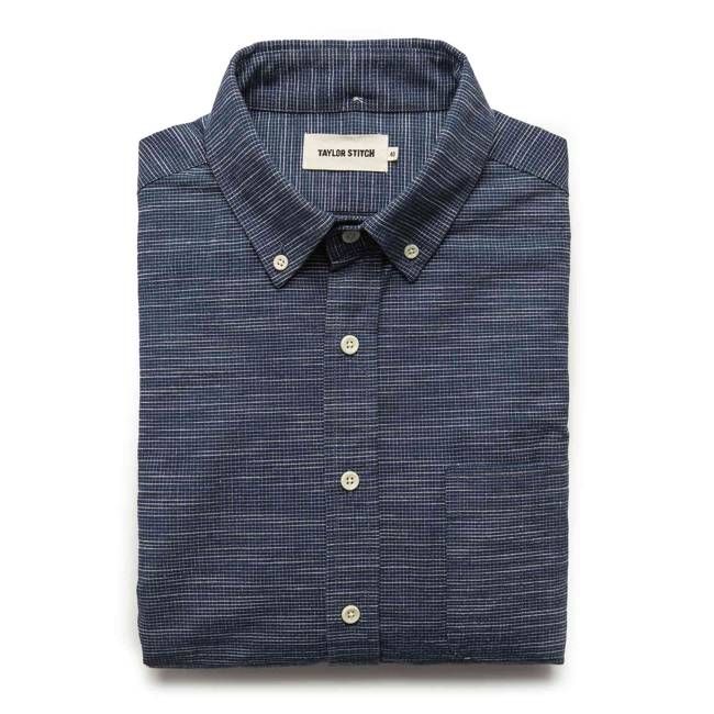 The Jack in Navy Slub Check