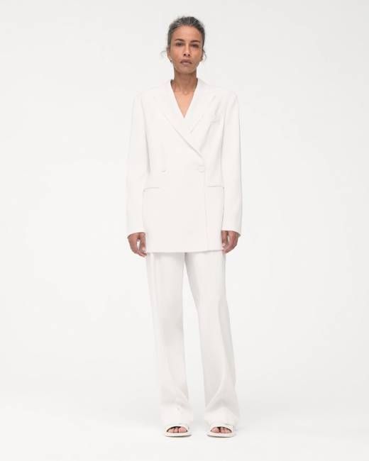 Fluid Double Breasted Jacket - Resale | Off White