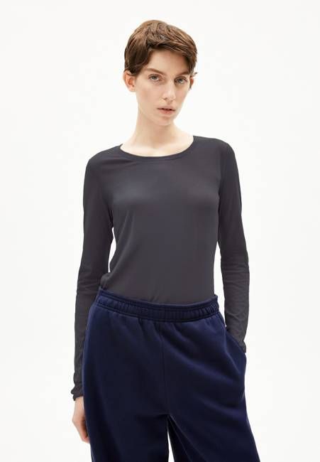 EINIAARA SOFT LONGSLEEVE | dark steel