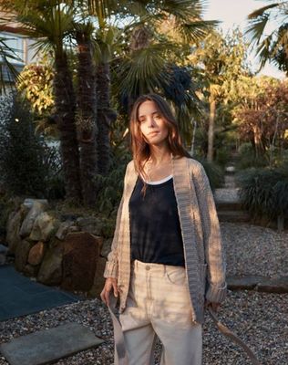 The Cotton Stitch Cardigan - Drift / Archive Sale