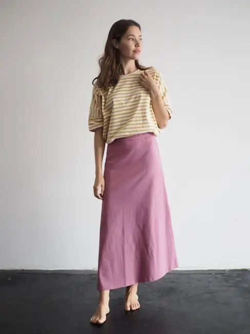 orla skirt / fig — Noctu