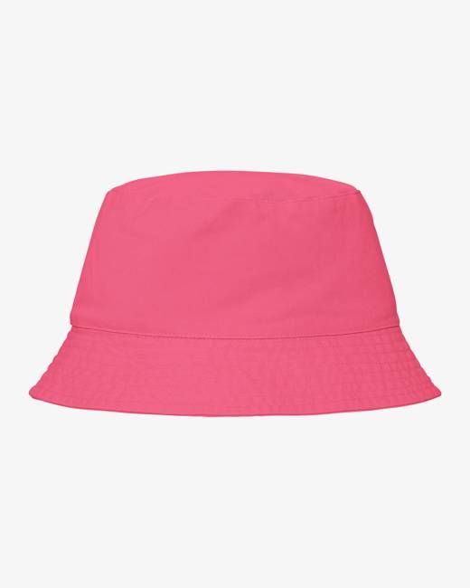 Organic Cotton Bucket Hat - Bubblegum Pink