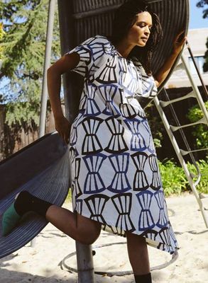 Leta Dress, bialetti print