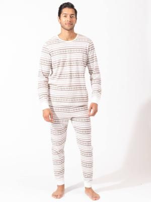 Women's Winter Fair Isle Pajama Set – Threads 4 Thought