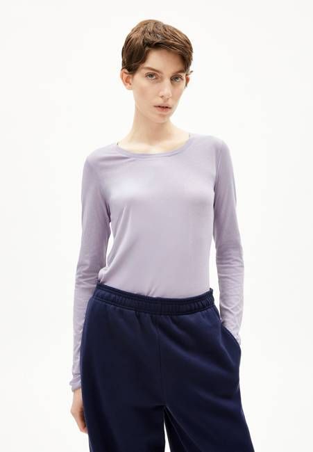 EINIAARA SOFT LONGSLEEVE | frozen lavender